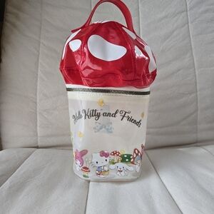 Sanrio‎ Hello Kitty & Friends Mushroom Cosmetic Bag-Box Lunch